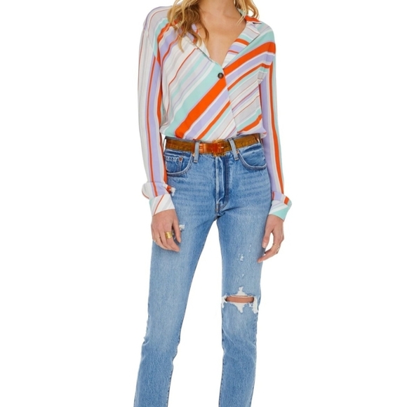 ASTR The Label Motif Body Suit Multi Color Size XS - Picture 11 of 11